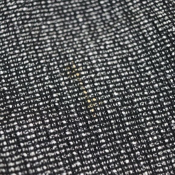 Ellen Tracy Charcoal Black Gray Tweed Skirt Suit 10/12 - Picture 4 of 14